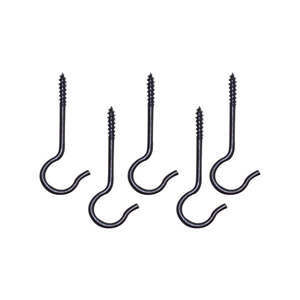 Panacea SWAG HOOK BLACK 5 PK 86201